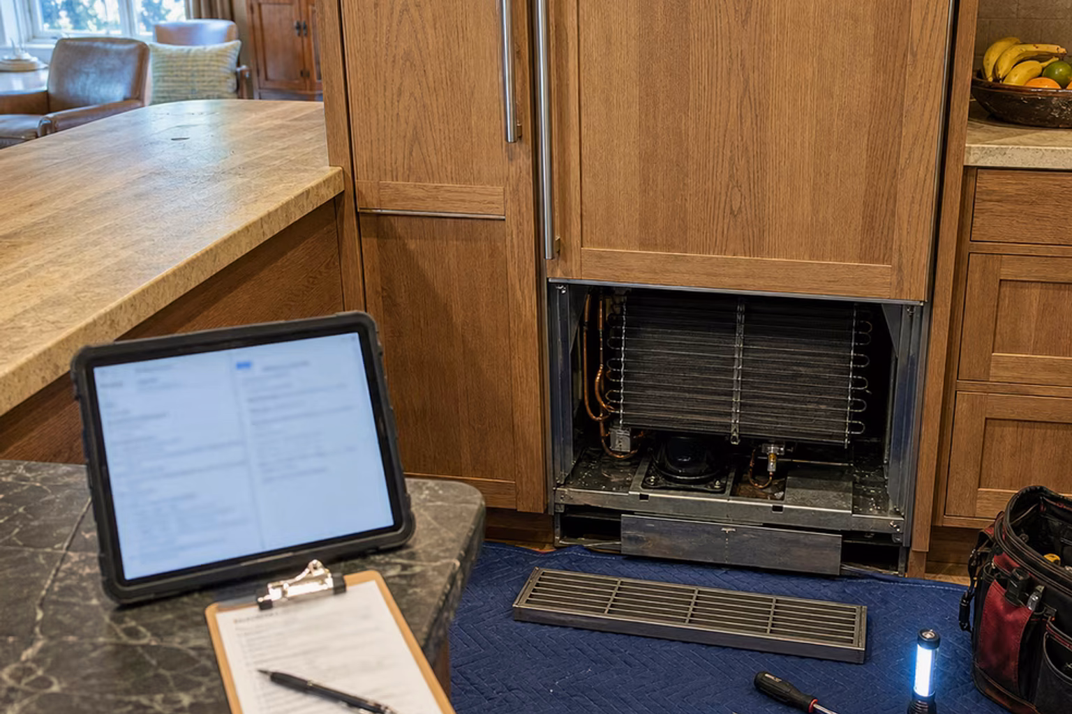 Door Gasket and Condensation — Sub-Zero Door Not Sealing or Fogging Up in Mill Valley's Fog Belt?